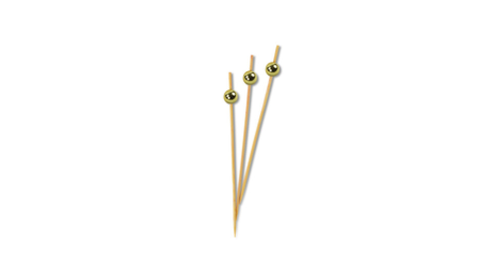 Carrefour J0849 spiedino 24 pz Plastica, Legno