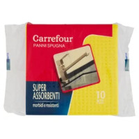 Carrefour Panni Spugna 10 Pezzi