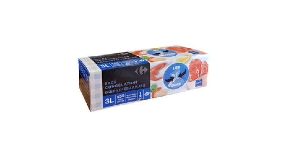 CARREFOUR SACC. GELO ROTOLO MEDI 50 PZ