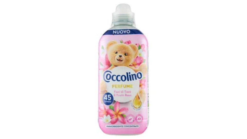 Coccolino Ammorbidente Concentrato Perfume Fiori di Tiarè & Frutti Rossi 45 Lavaggi 952 ml