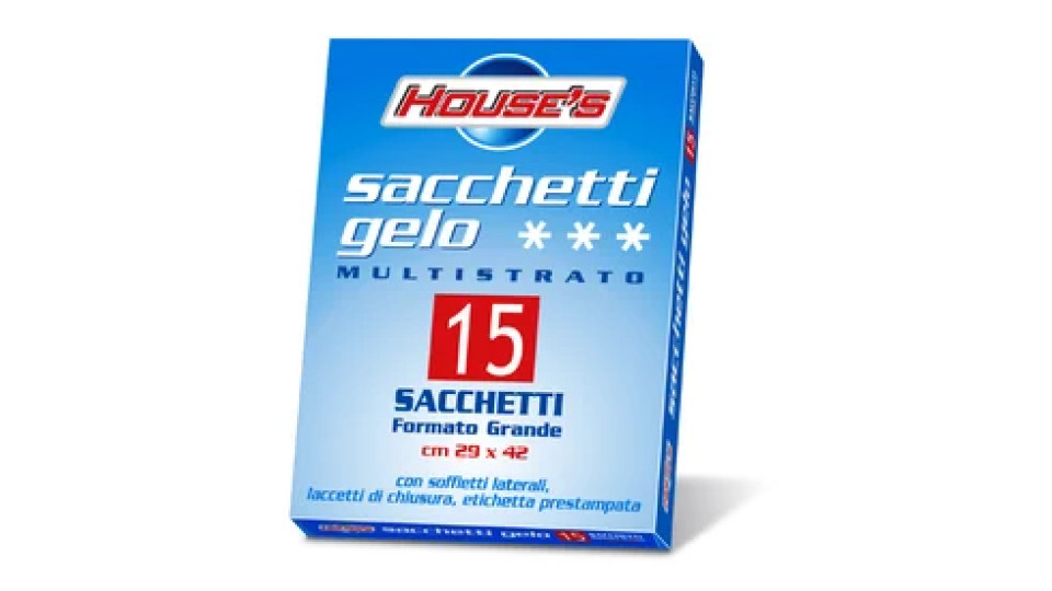 COMSET House sacch gelo grandi 15pz
