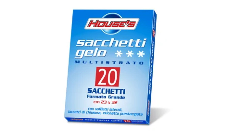 COMSET House sacch gelo medi 20pz