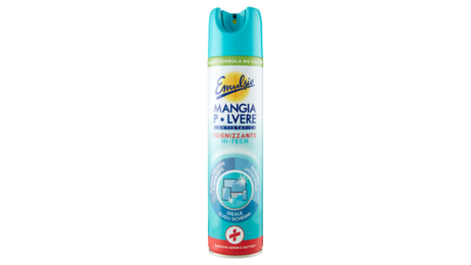 Emulsio Mangia Polvere l'Antistatico Igienizzante Hi-Tech 300 ml
