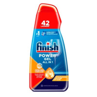 Finish Gel Lavastoviglie 42 940ml Antiodore