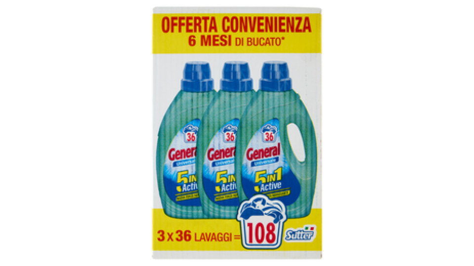 General Universale 5in1 Active 3 x 1,44 l