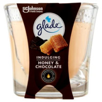Glade® Candela profumata, fragranza Honey & Chocolate, 129g