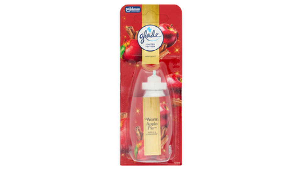 Glade Sense & Spray Ricarica, fragranza Warm apple pie 18 ml