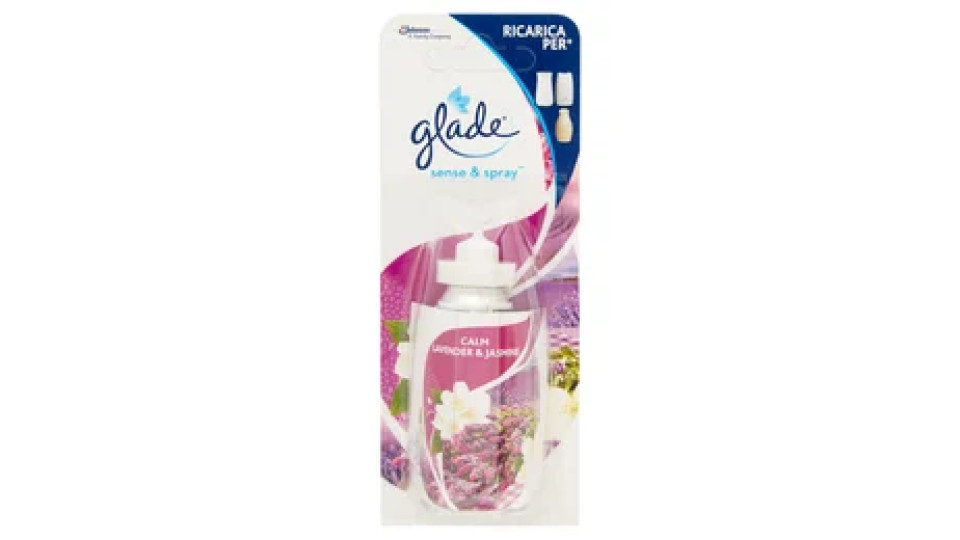 glade sense & spray Ricarica Calm Lavender & Jasmine 18 ml