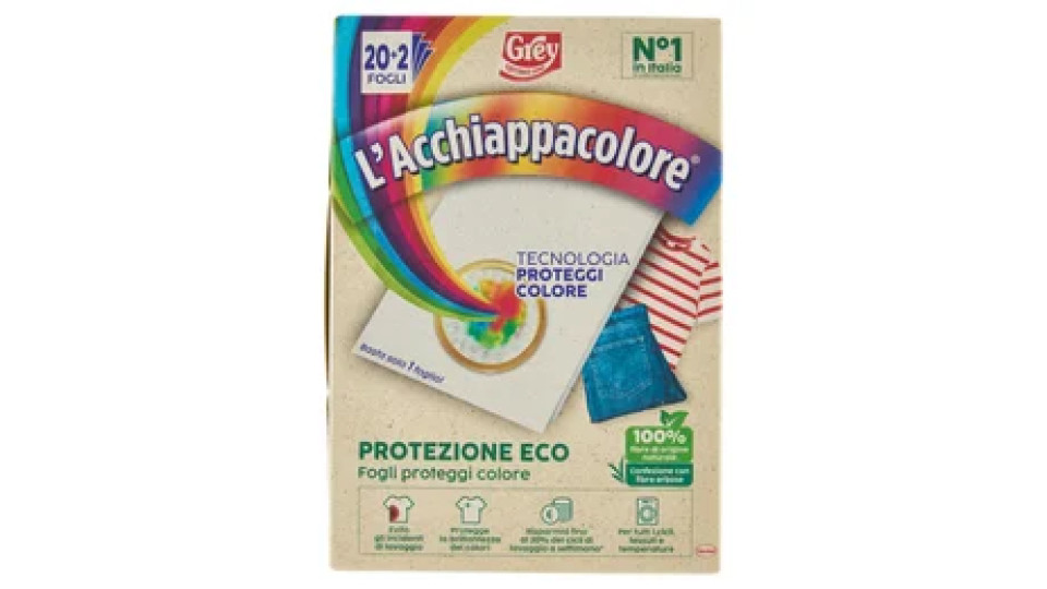 GREY l'Acchiappacolore Protezione Eco 20+2 Fogli
