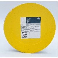 Le Nappage 20 Piatti in cartoncino diam 18cm Giallo Canarino