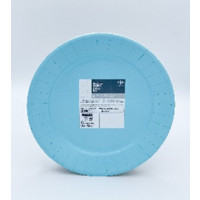 Le Nappage 24 Piatti in cartoncino diam 23cm Turchese