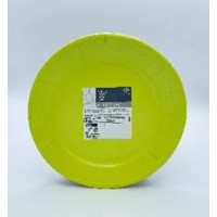 Le Nappage 24 Piatti in cartoncino diam 23cm Verde Anice