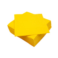 Le Nappage 3614611045298 tovagliolo di carta Cellulosa Giallo 50 pz