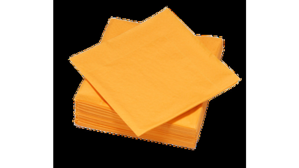 Le Nappage 3616180425884 tovagliolo di carta Cellulosa Arancione 50 pz