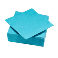 Le Nappage 3616180778010 tovagliolo di carta Cellulosa Turchese 50 pz