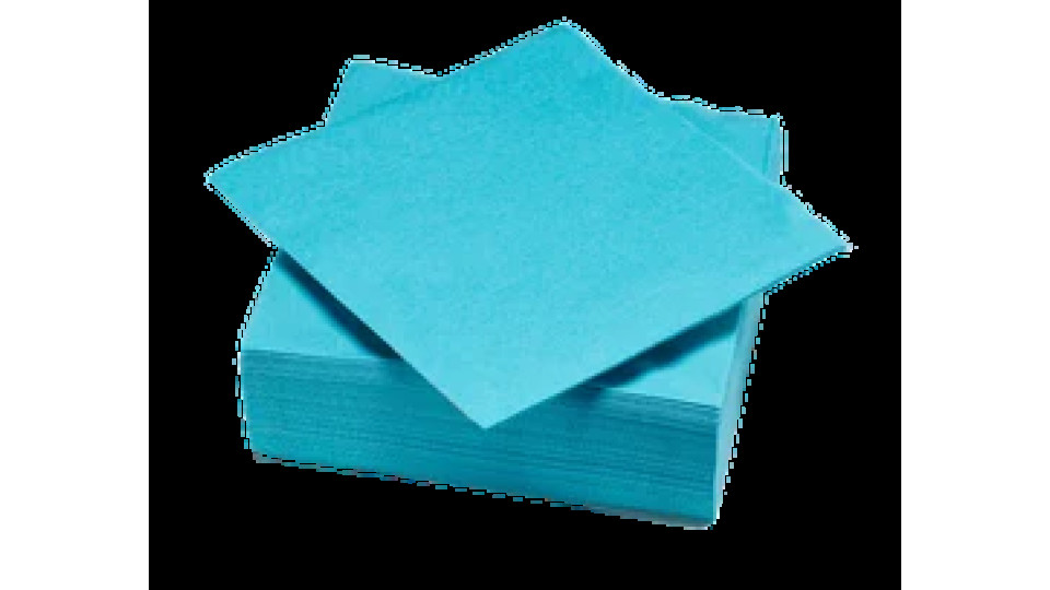 Le Nappage 3616180778010 tovagliolo di carta Cellulosa Turchese 50 pz