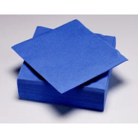 Le Nappage 50 tovaglioli in ovatta 25x25cm 3veli Blu Notte FSC