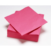 Le Nappage 50 tovaglioli in ovatta 33x33cm 2veli Fucsia FSC