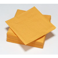 Le Nappage 50 tovaglioli in ovatta 40x40cm 3veli Arancio FSC