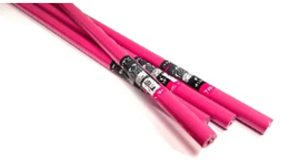 Le Nappage Tovaglia in carta damascata 1,18x7m Fucsia