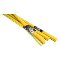 Le Nappage Tovaglia in carta damascata 1,18x7m Giallo Canarino