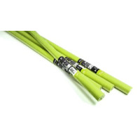 Le Nappage Tovaglia in carta damascata 1,18x7m Verde Anice
