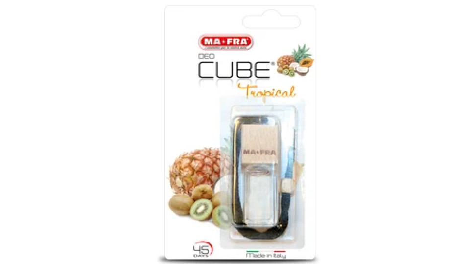 MA-FRA Deo Cube Tropical Deodorante per ambiente in lattina