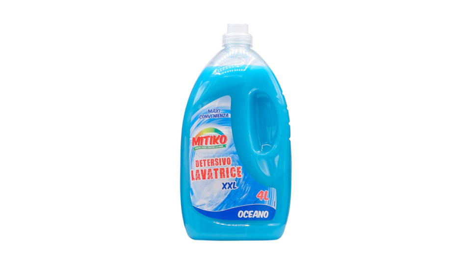 Mitiko Detersivo Lavatrice Oceano XXL 4 L