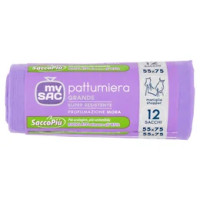 my Sac pattumiera Grande Profumazione Mora 55x75 Sacchi 12 pz