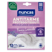 nuncas Antitarme Proteggitessuti Fresco Lavanda 12 pz