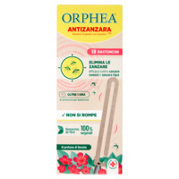 Orphea Antizanzara 0,1 Bastoncini al geranio uso domestico 18 pz