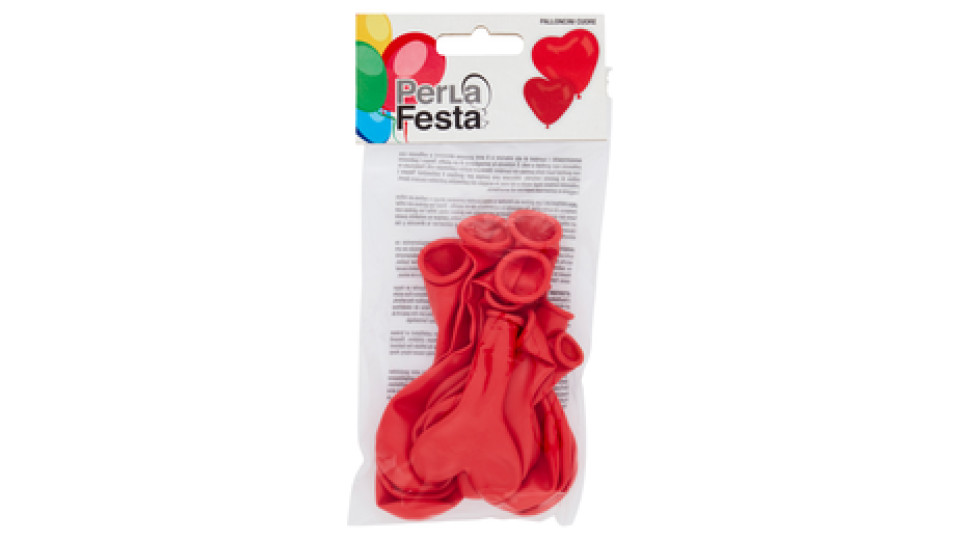 PerLa Festa Palloncini Cuore 10 pz