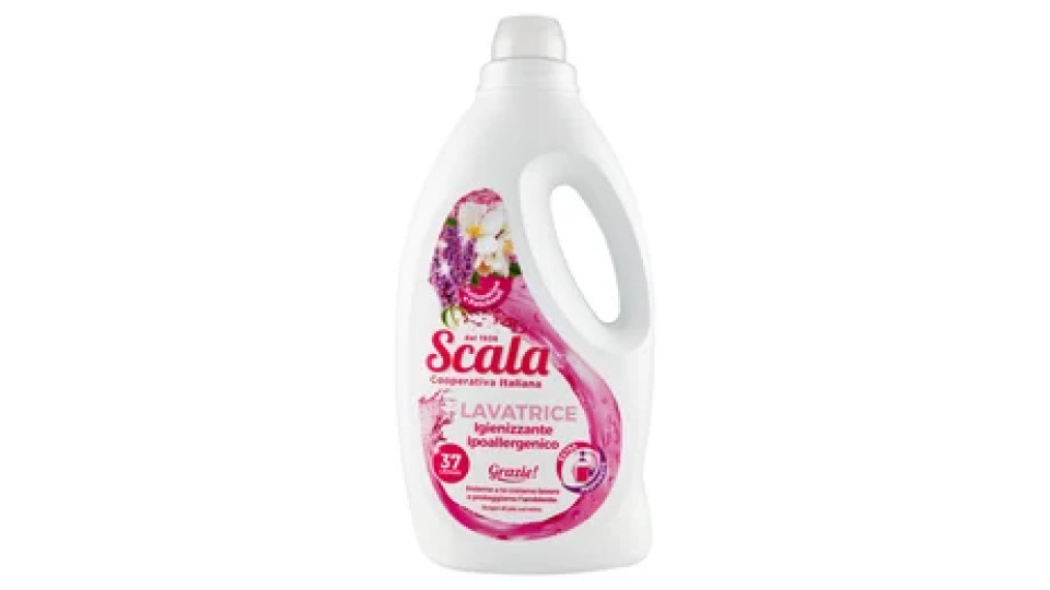 Scala Lavatrice Igienizzante Ipoallergenico Gelsomino e Patchouli 1500 ml