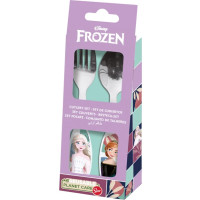 Set posate in acciaio Frozen