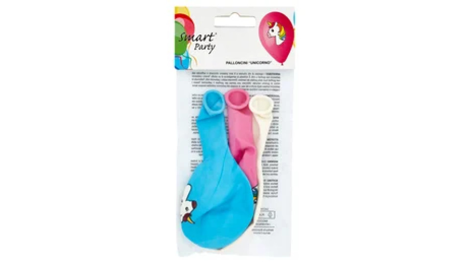 Smart Party Palloncini "Unicorno" 3 pz