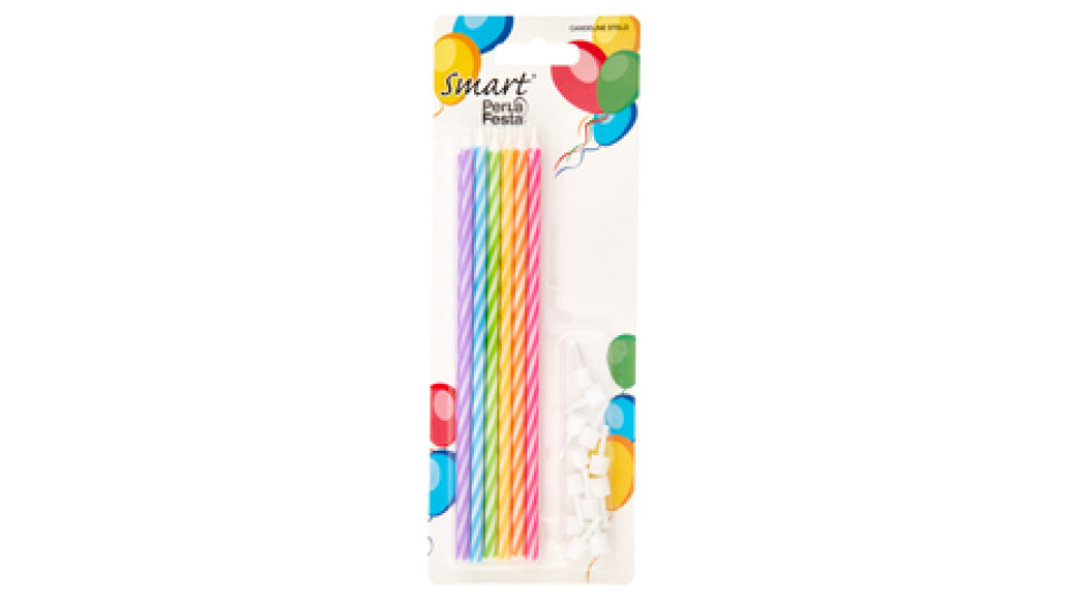 Smart PerLa Festa Candeline Stelo 12 pz