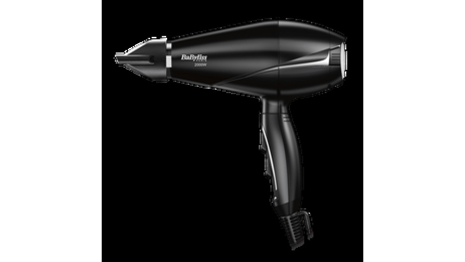BaByliss 6604E asciuga capelli 2000 W Nero
