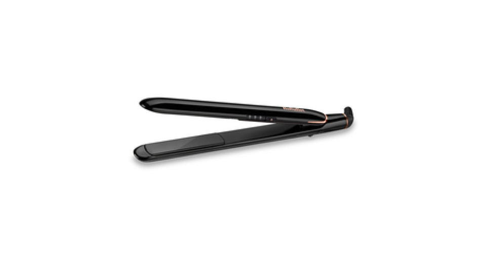 BaByliss ST255E messa in piega Piastra per capelli Caldo Nero, Oro 2 m