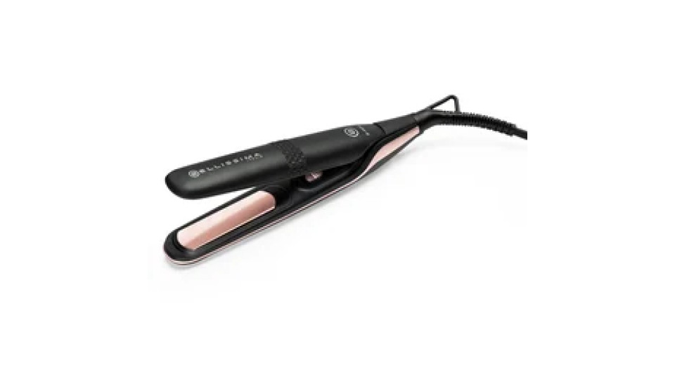Bellissima Imetec B-Mini Piastra Mini da Borsa e da Viaggio, per Capelli corti, ciuffi e frange, Compatta, Leggera, Rivestimento in Ceramica, Temperatura 200°C, Multivoltaggio Automatico, Beauty Bag