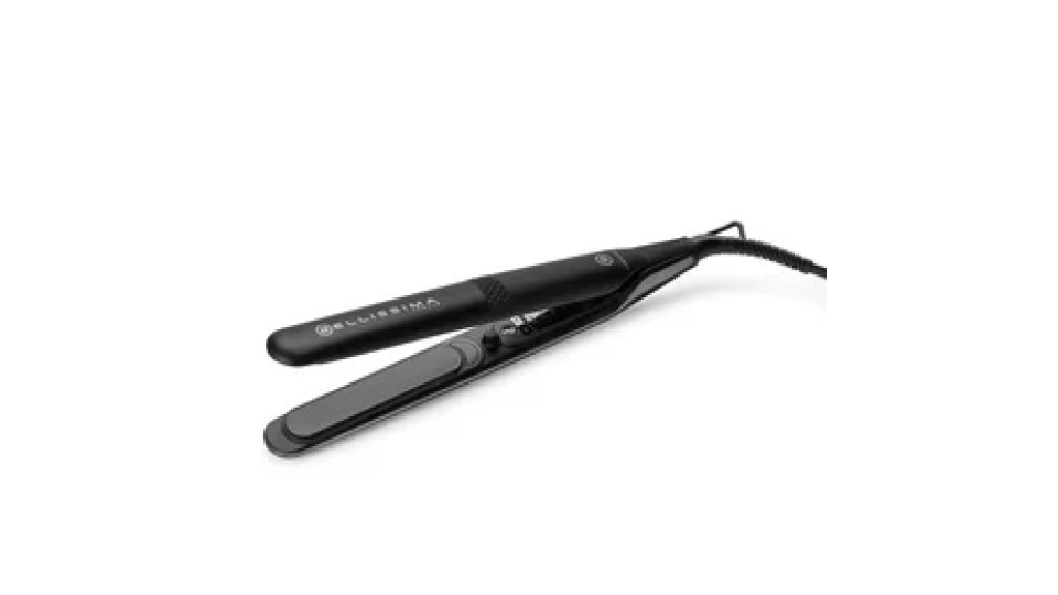 Bellissima Imetec Piastra Creativity, Capelli Lisci o Mossi, Rivestimento Ceramica Diamond, 5 Temperature 150/230°C, funzione Memory, Calore Costante, Riscaldamento Rapido