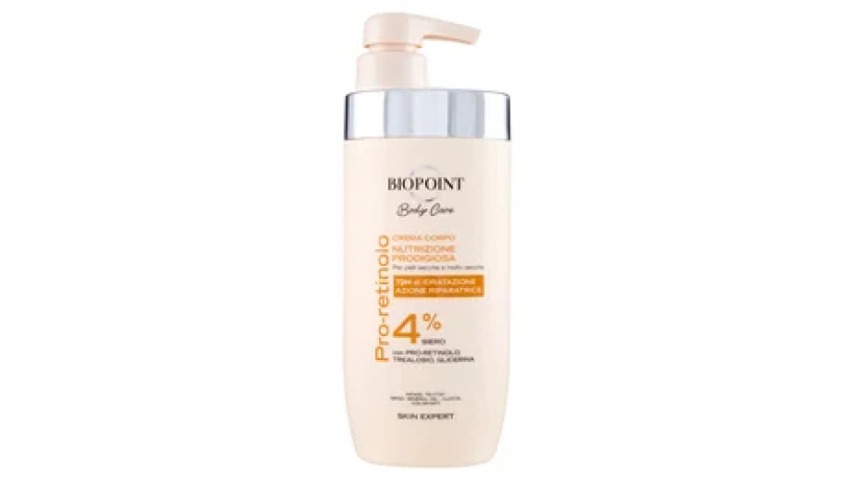 Biopoint Body Care Pro-retinolo Crema Corpo Nutrizione Prodigiosa 500 ml