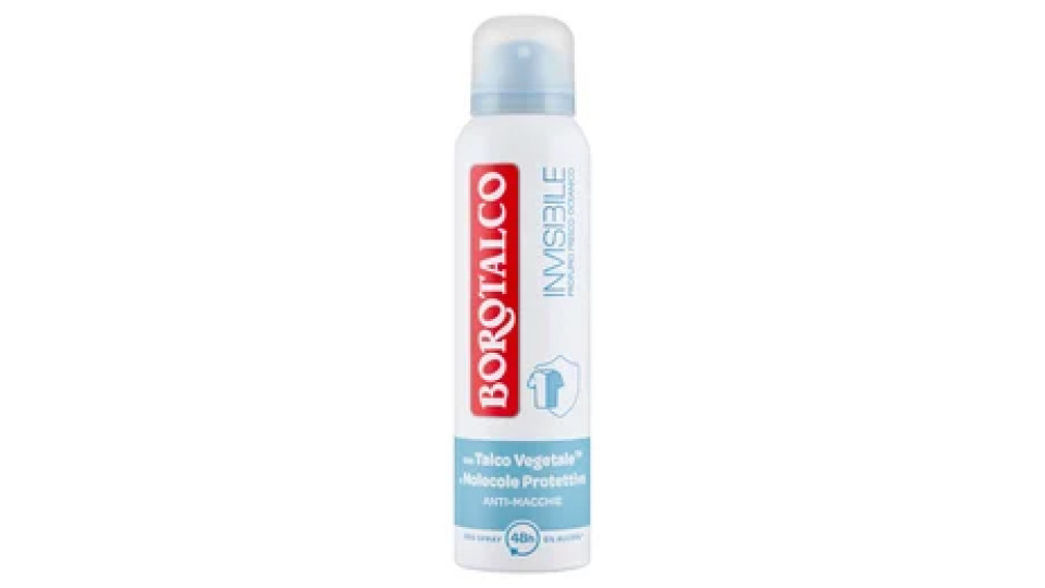 Borotalco Invisibile Profumo Fresco Oceanico Deo Spray 150 ml