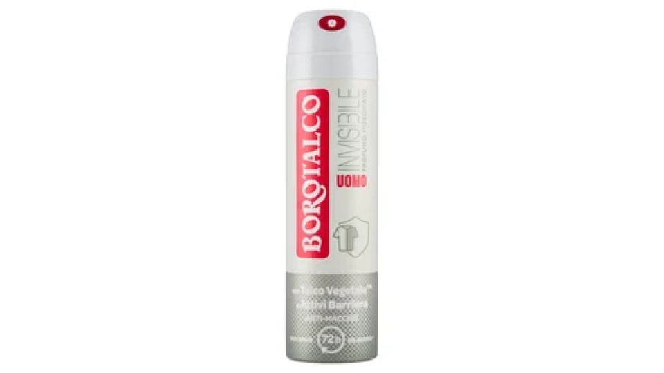 Borotalco Uomo Invisibile Profumo Muschiato Deo Spray 150 ml