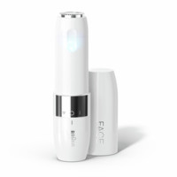 Braun Face FS1000 Mini Depilatore Donna, Depilazione Elettrica Viso, Facile E Veloce, Tocco Finale Per Baffetti, Mento E Guance, Per Un Make-up Più Semplice, Ideale In Viaggio, Con Luce Smartlight, Bianco