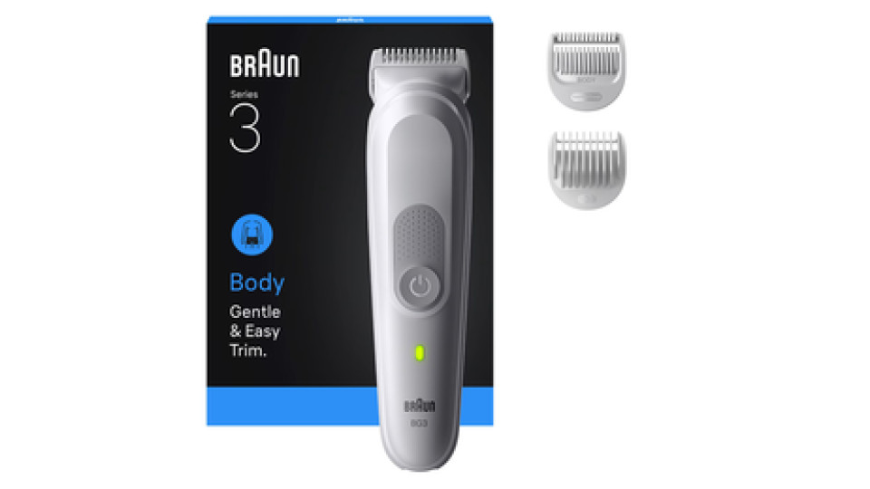 Braun Series 3 BG3530 rasoio elettrico / regolabarba / tagliabasette Grigio