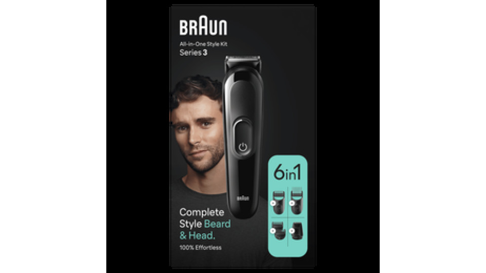 Braun Series 3 MGK3410 Kit Per Lo Styling