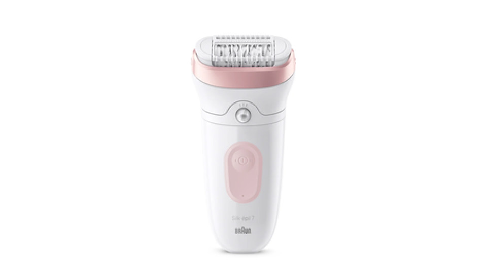 Braun Silk-épil 7 7-000 Rosa, Bianco