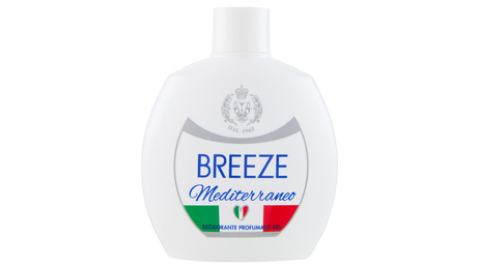 Breeze Mediterraneo Deodorante Profumato 48h 100 mL