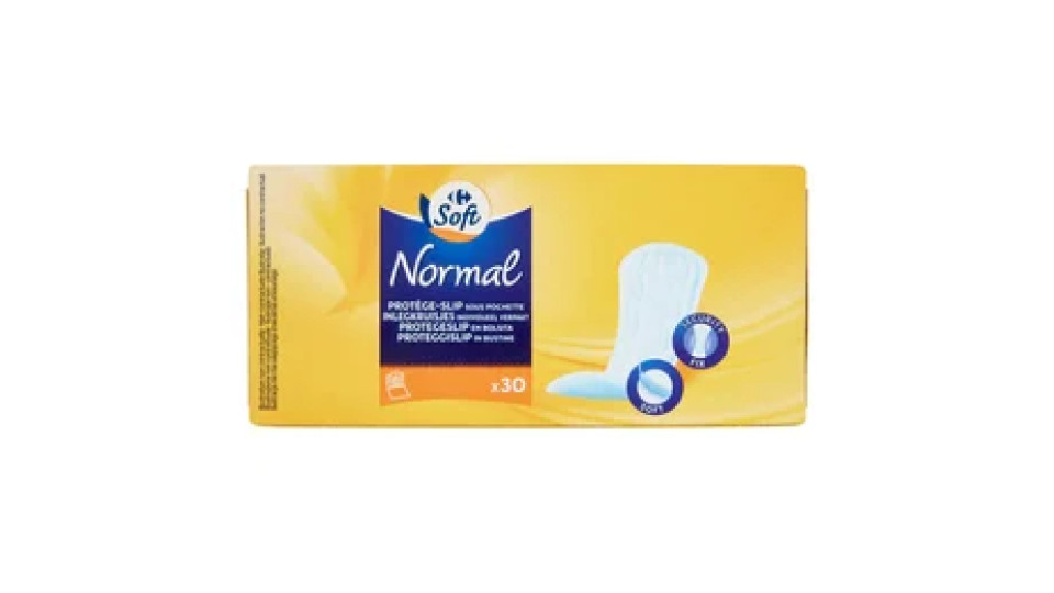 Carrefour Soft Normal Proteggislip in Bustine 30 pz