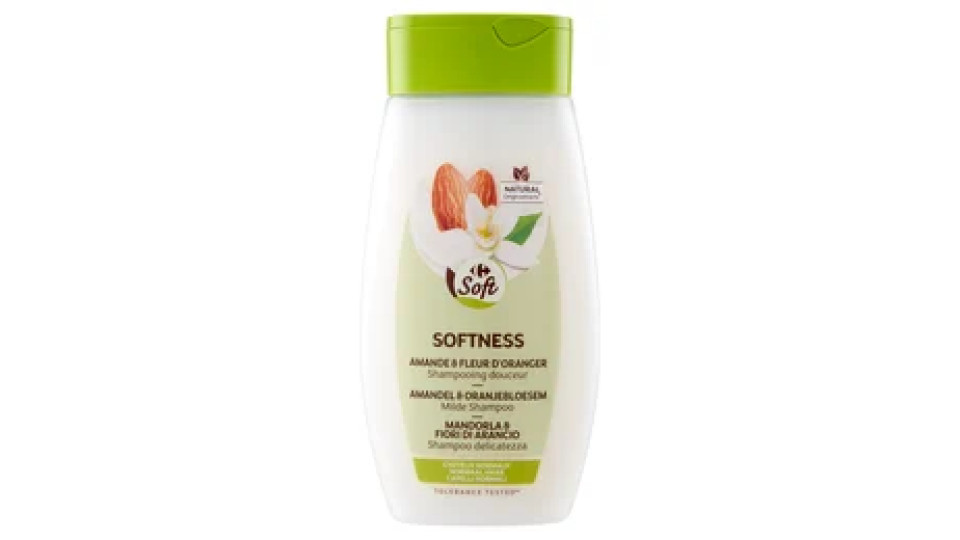 Carrefour Soft Softness Mandorla & Fiori di Aarancio Shampoo delicatezza 250 ml